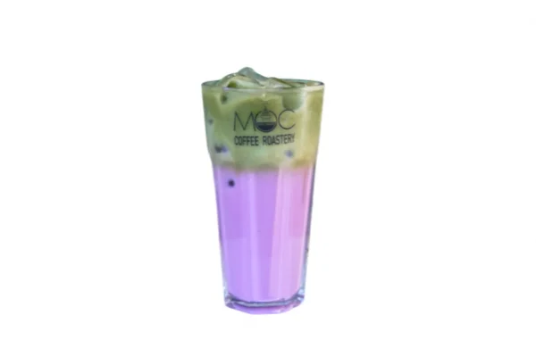Ube Matcha Latte