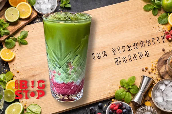 Iced Strawberry Matcha