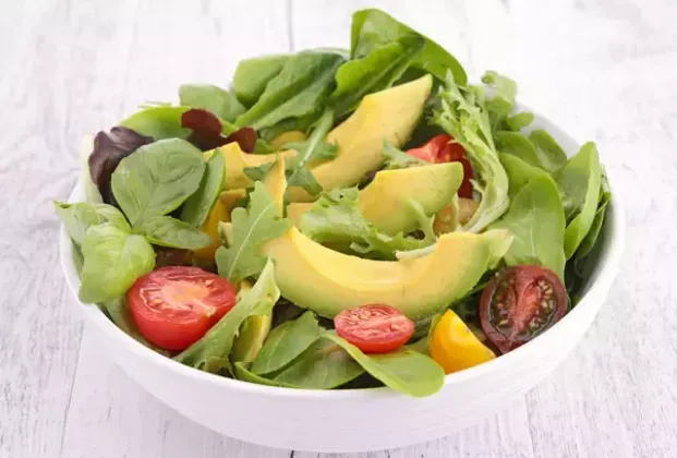 Assorted salads (portion)