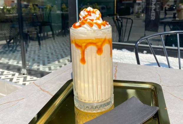 Caramel milkshake
