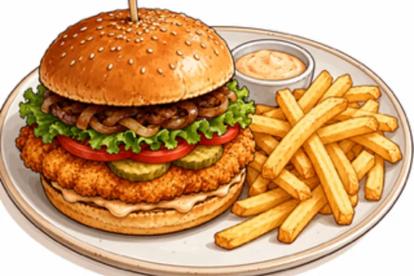 Crispy Chicken Burger