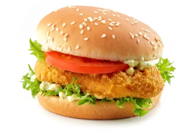 Tavuklu Hamburger