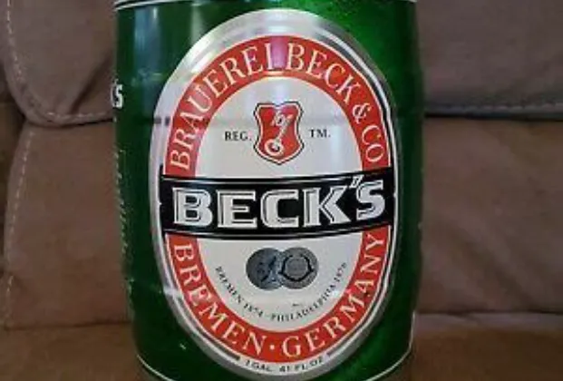 Beck's draught beer