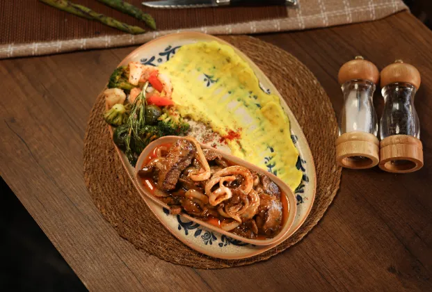 Shashlik kebab