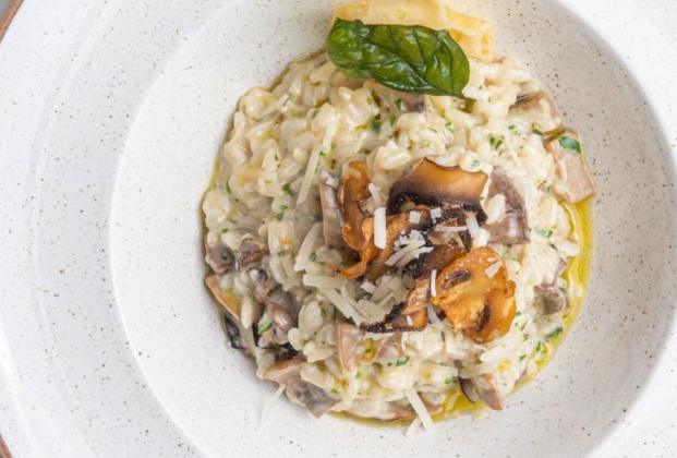 Mushroom Trio Risotto