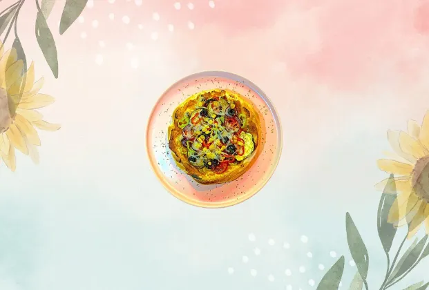 Mixed Vegetable Pizza (GF)