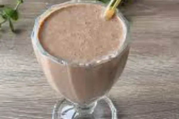 Coconut cold chocolate