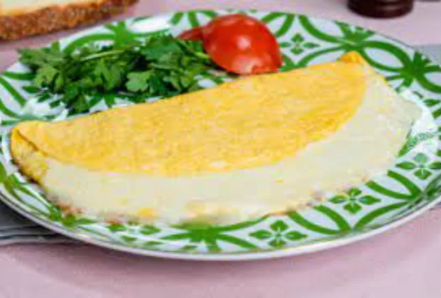 White Cheese Omelette
