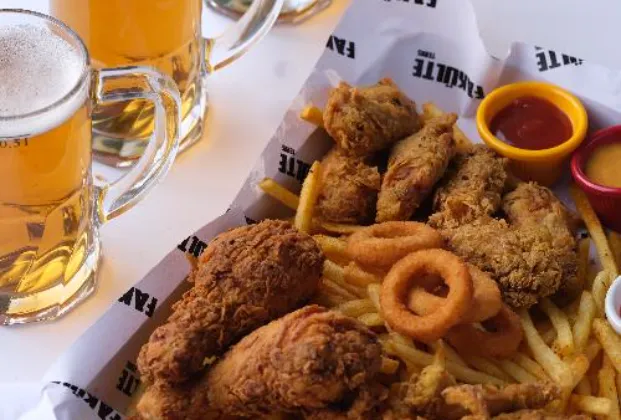 Chicken from the Oven (Tavuklar Firarda) + Draught Beer (for 2 people)