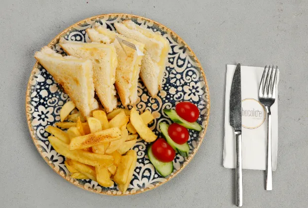 Double kaşar cheese toast