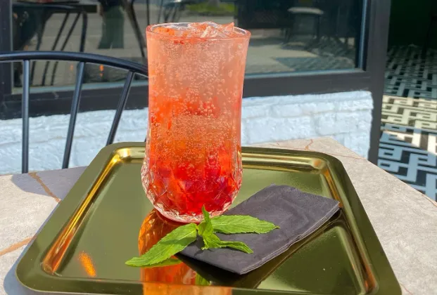 Strawberry cocktail