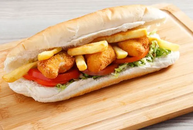 Nugget sandwich