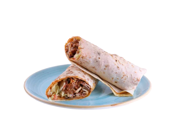 Old-Style Chicken Döner in Lavash