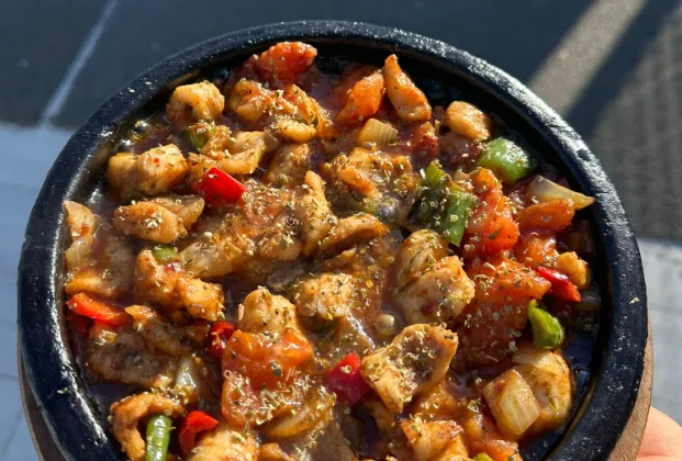 Cuttlefish roe casserole