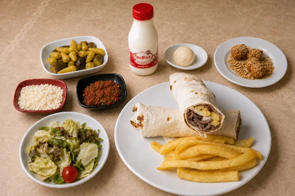 Doner Wrap Menu