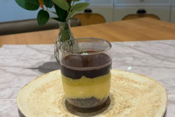 Fruit and Chocolate Cup