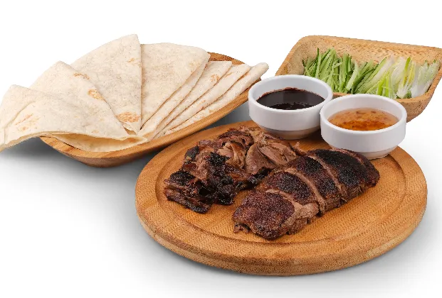 Oven-roasted Peking duck