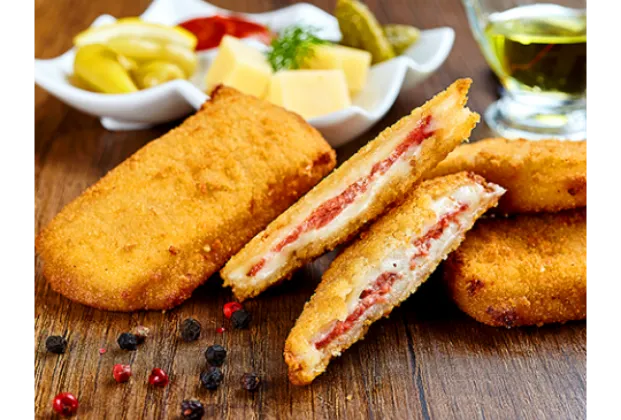 Crispy Kaşar-Covered Sucuk
