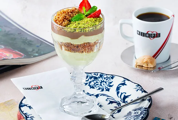 Crispy Kadayif Cream Cup
