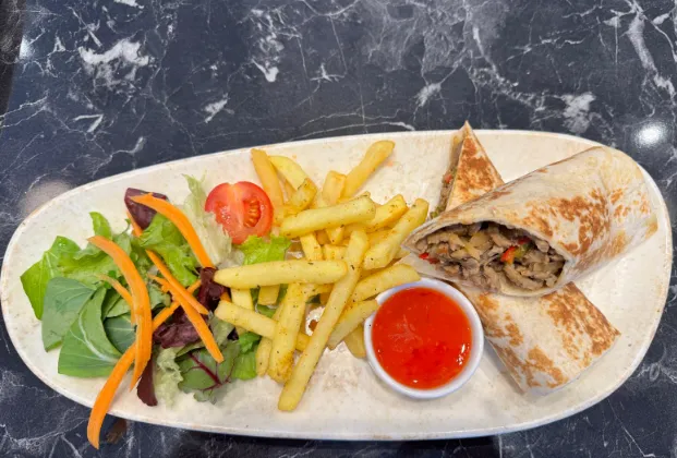 Beef wrap