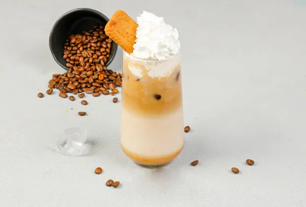 Lotus Iced Latte