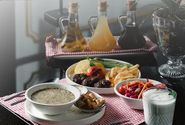 Köfte menu