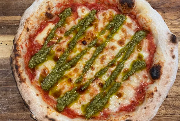 Pesto Margherita Pizza