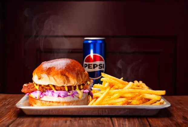 Chicken Burger Menu