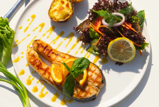Grilled Salmon