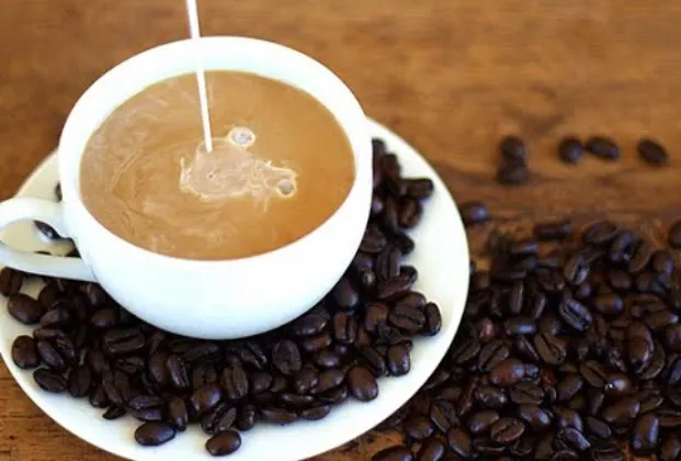 Nescafe with milk