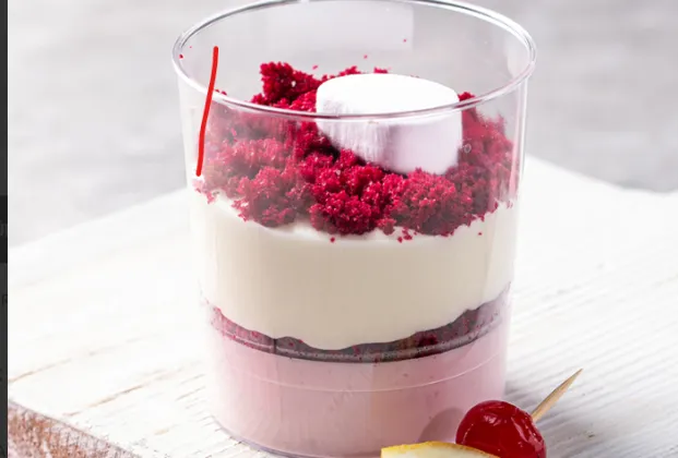 Pannalio raspberry cream cup