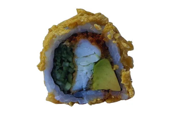 Sweet & sour sea bass roll