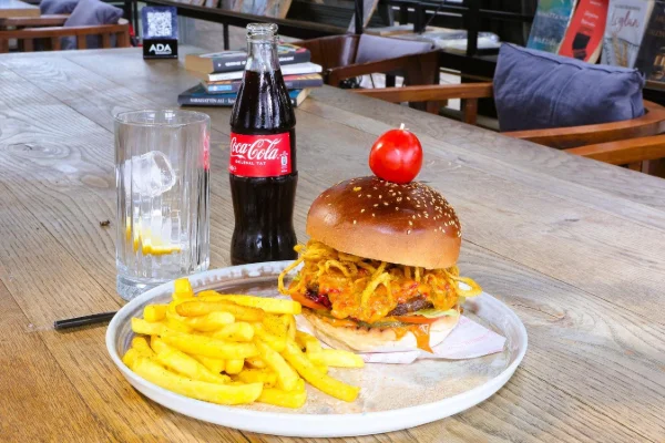 Chef's Special Burger + Coca-Cola
