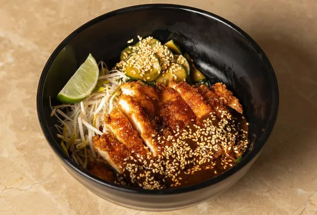Chicken Katsu Curry Poke