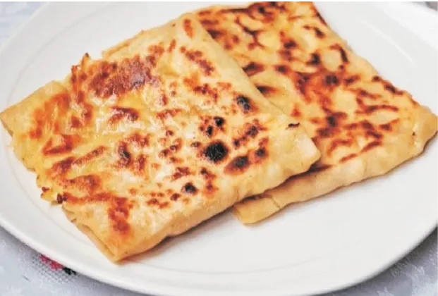 Eggplant & Cheese Gözleme
