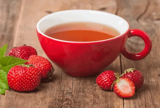 Strawberry tea