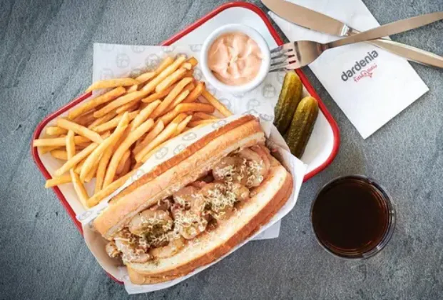 Wall Street Shrimp Sandwich