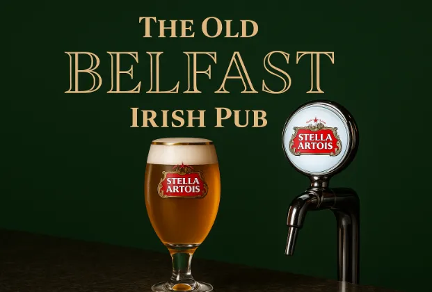 Stella draft beer