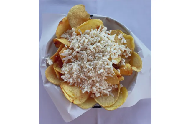 Rokethane potatoes with cheese