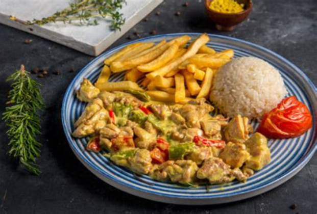 Chicken in Curry Sauce