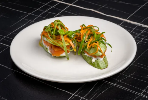 Smoked Salmon & Zucchini