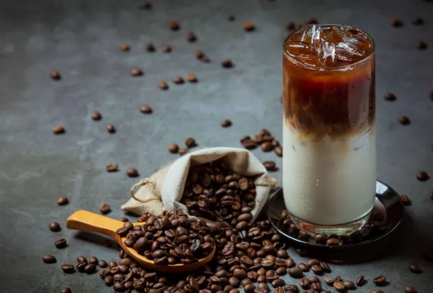 Iced caramel Nescafé
