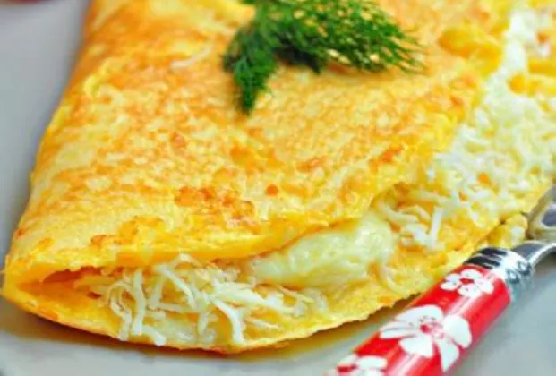 Kaşarlı omelet