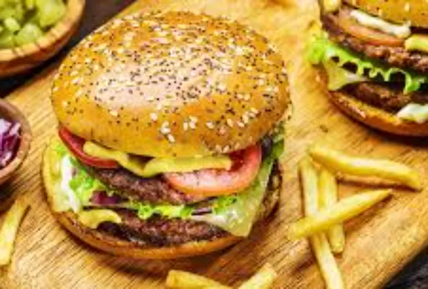 Chicken Drumstick Burger