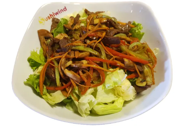 Warm Meat Salad