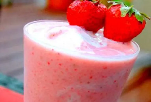 Strawberry milkshake