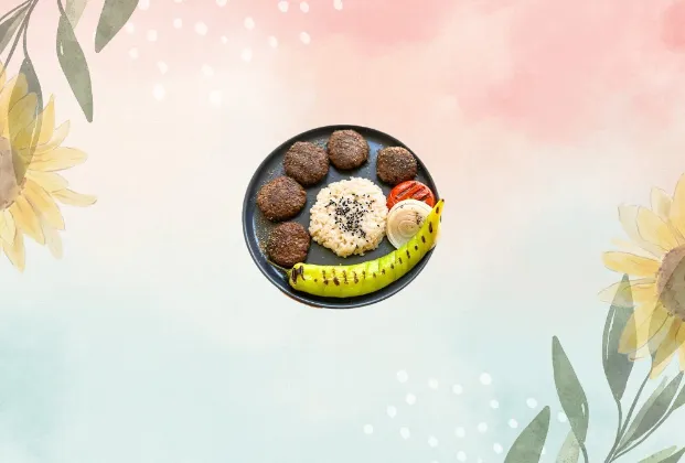 Vegan Köfte Plate