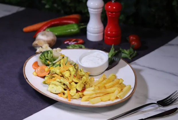 Chicken with Curry Sauce