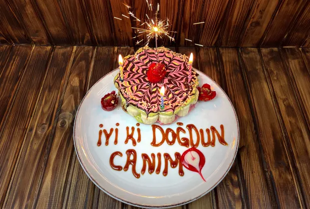 Double Birthday Waffle