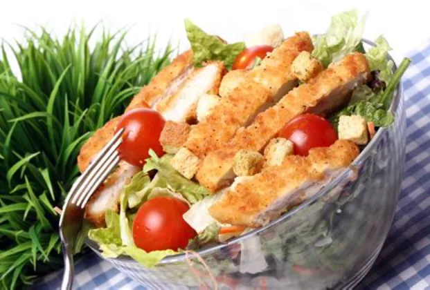 Crispy Chicken Salad